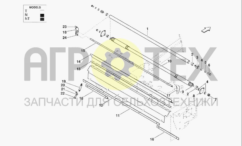 Чертеж NET BINDING UNIT