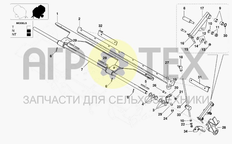 Чертеж NET BINDING UNIT