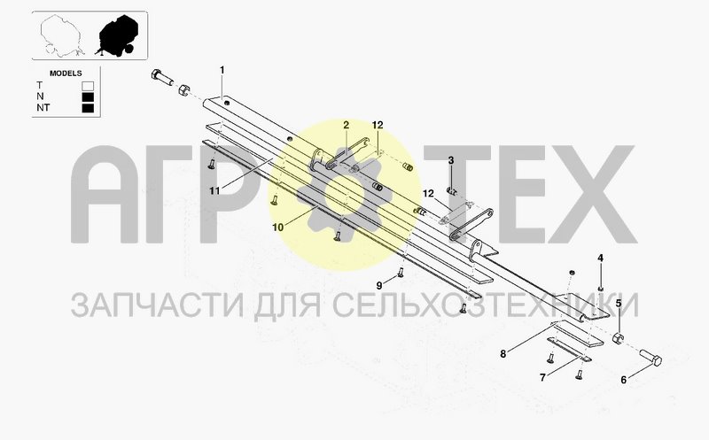 Чертеж NET BINDING UNIT