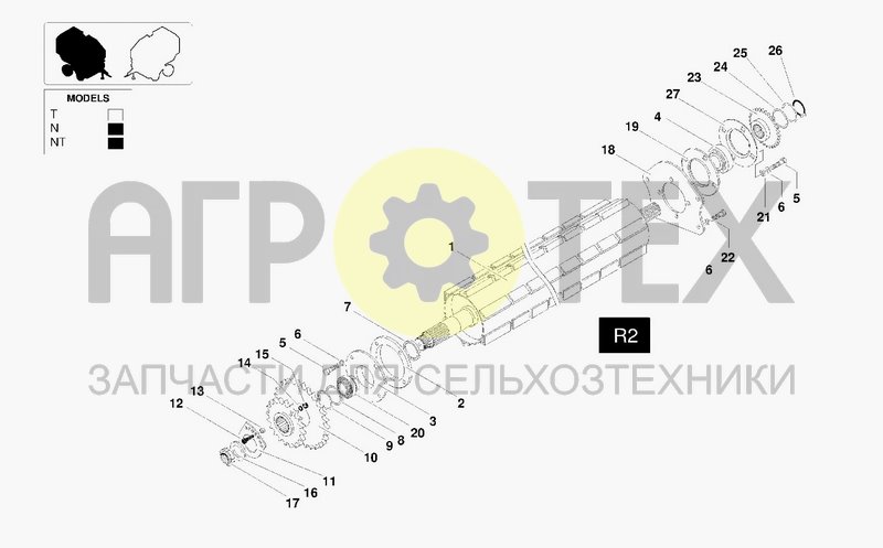 Чертеж ROLLER R2