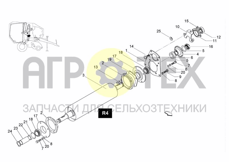 Чертеж ROLLER R4