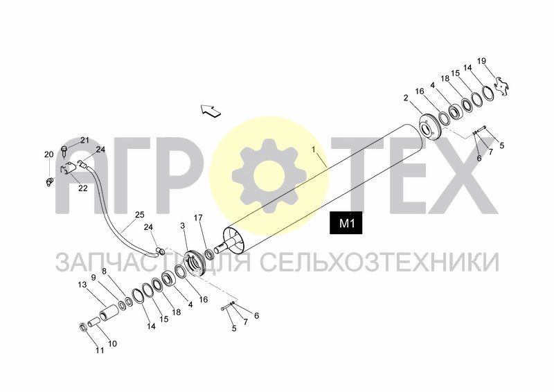 Чертеж ROLLER M1