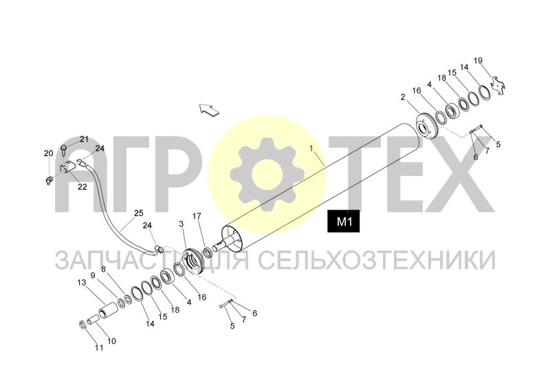 Чертеж ROLLER M1