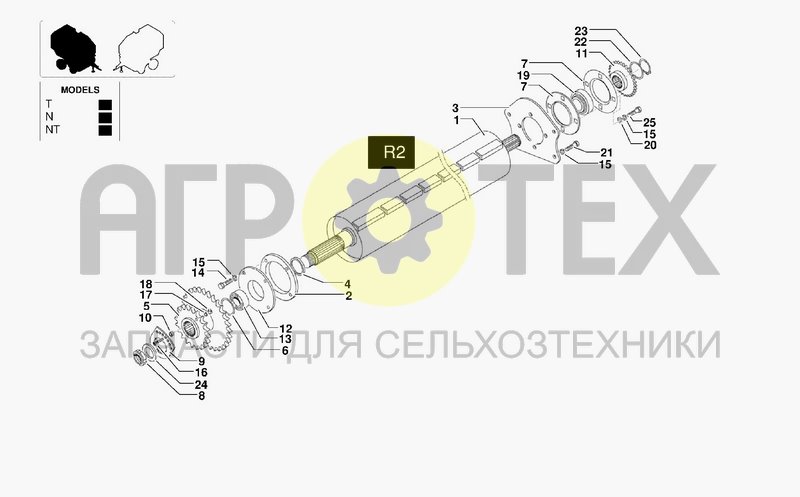 Чертеж ROLLER R2