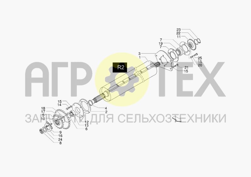 Чертеж ROLLER R2