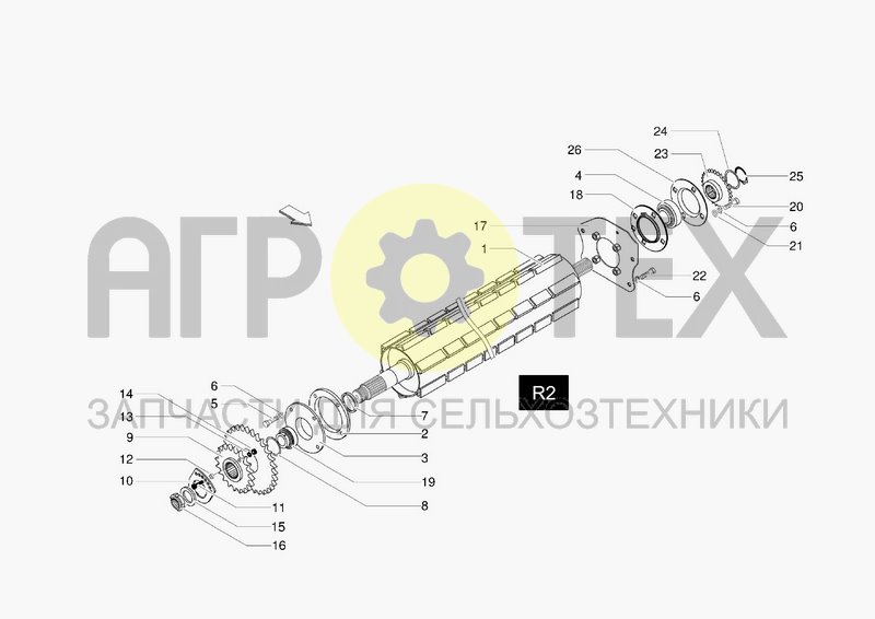 Чертеж ROLLER R2