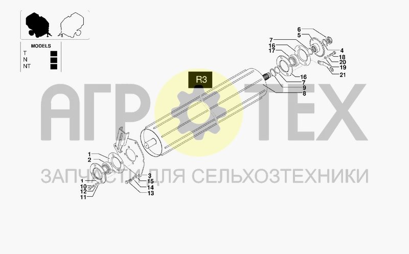 Чертеж ROLLER R3