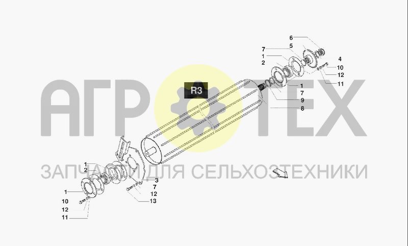 Чертеж ROLLER R3