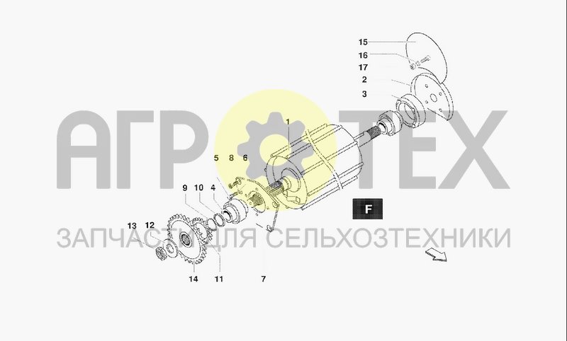 Чертеж ROLLER F