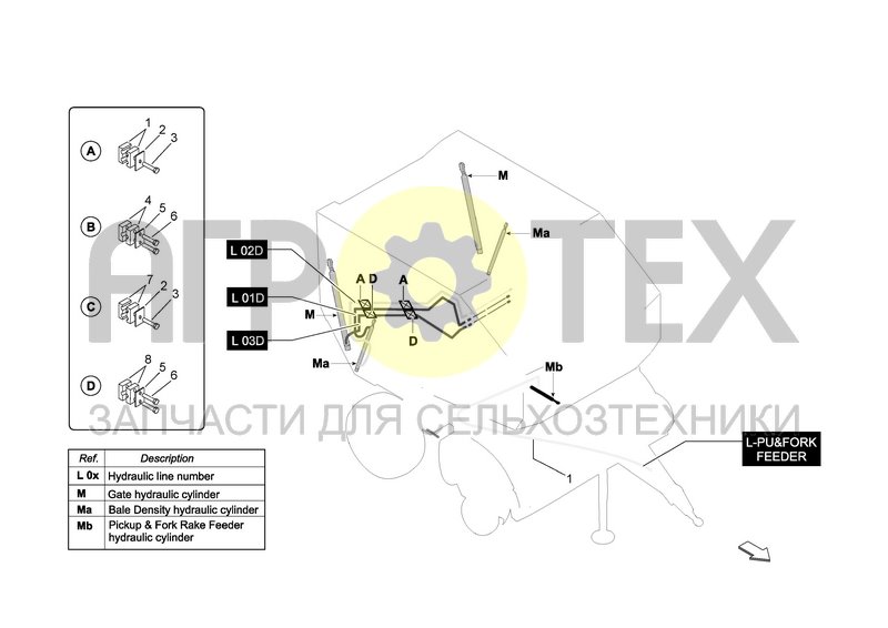 Чертеж RH INDEX