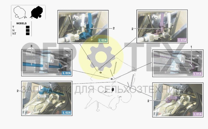 Чертеж HYDRAULIC SYSTEM