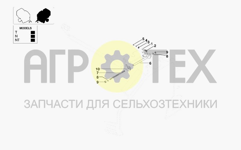 Чертеж BONNET HINGE FIXED