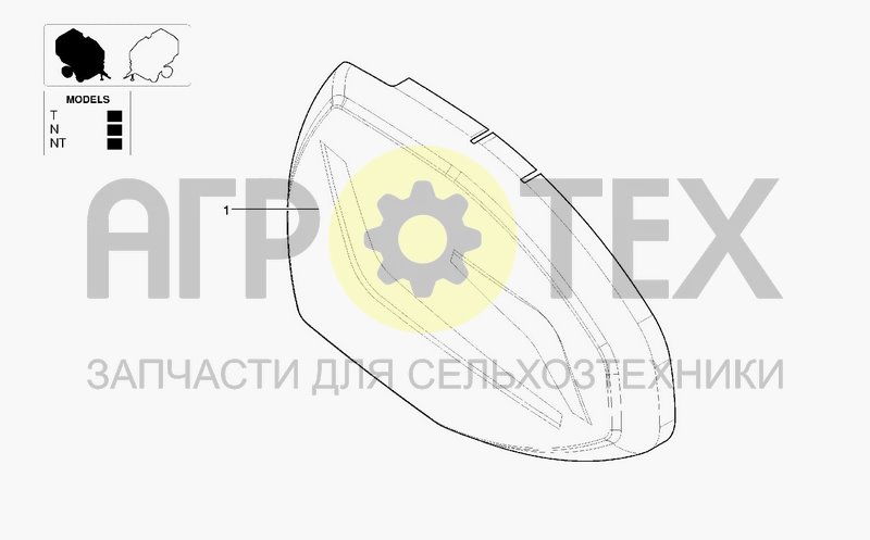 Чертеж FIXED SIDE COVERS