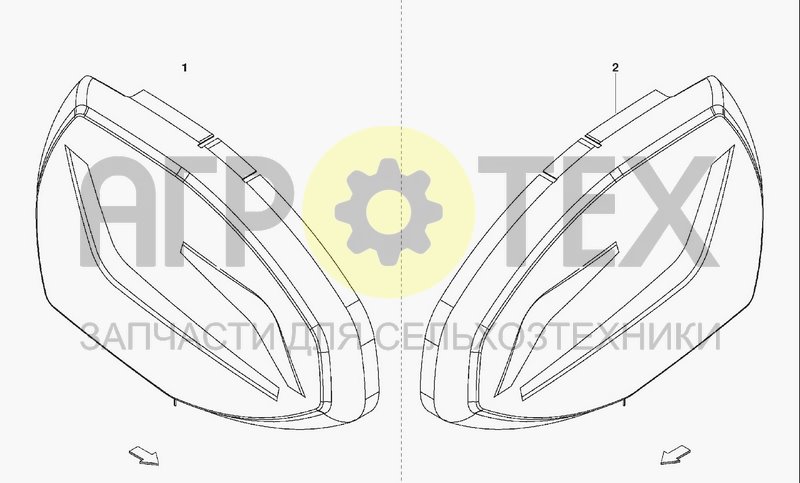 Чертеж SIDE COVERS