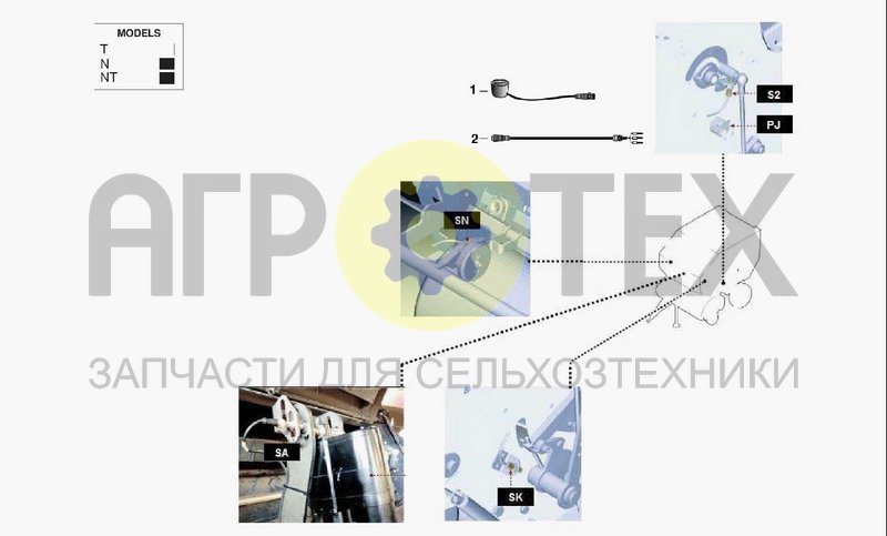 Чертеж ELECTRIC SYSTEM FOR NET BINDING UNIT