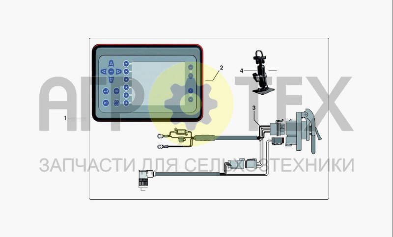 Чертеж FOCUS CONTROL BOX