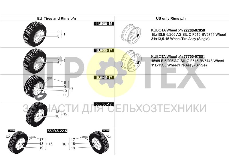 Чертеж COMPLETE WHEELS