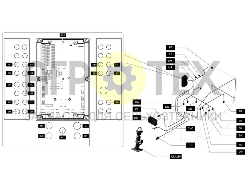 Чертеж ELECTRICAL SYSTEM