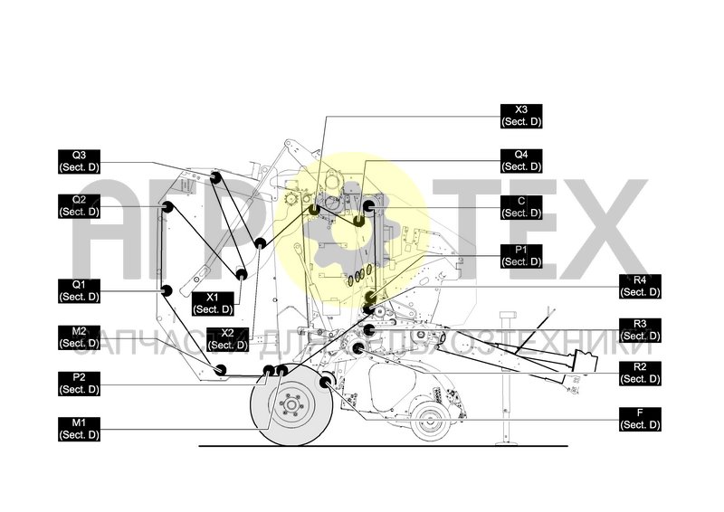 Чертеж ROLLERS LAYOUT