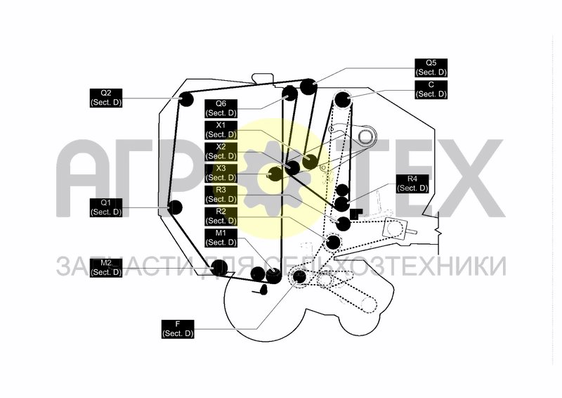 Чертеж ROLLER DIAGRAM