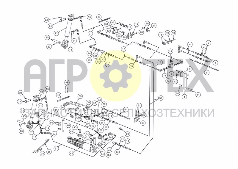 Чертеж HYDRAULICS PRESSURE ADJUSTMENT PACKOMAT C (PL/RL)