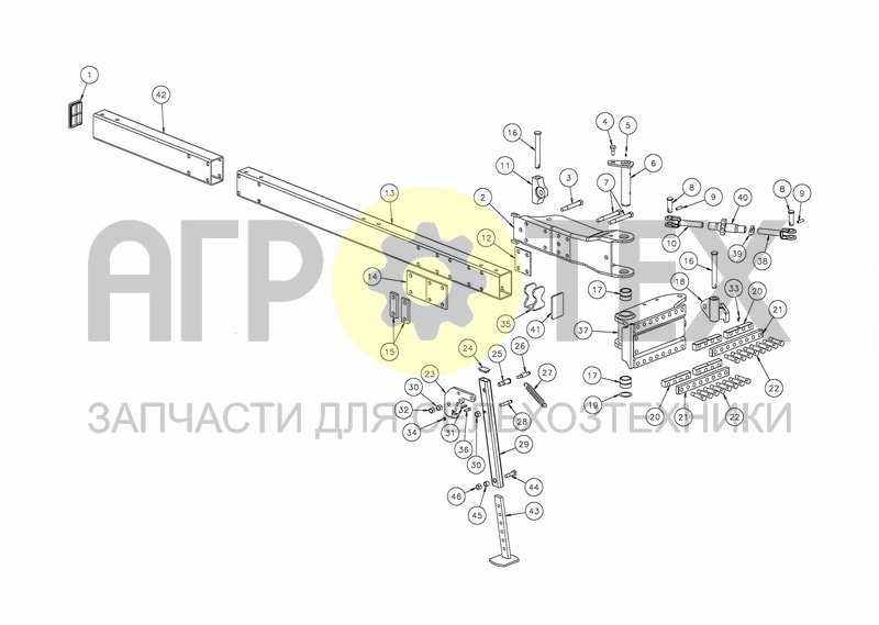 FRAME VD-93 HS-200 (№4 на схеме)