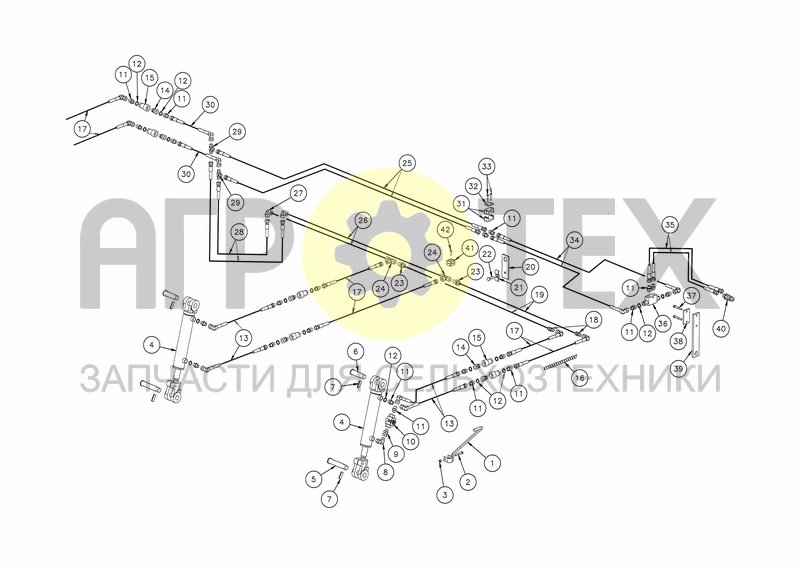 HYDR. PRESSURE ADJUSTMENT PACKOMAT C (PX/RX 12F) (№3 на схеме)