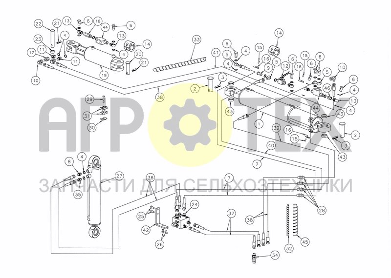 Чертеж HYDRAULICS + SEQUENCE VALVE EO/LO VARIOMAT