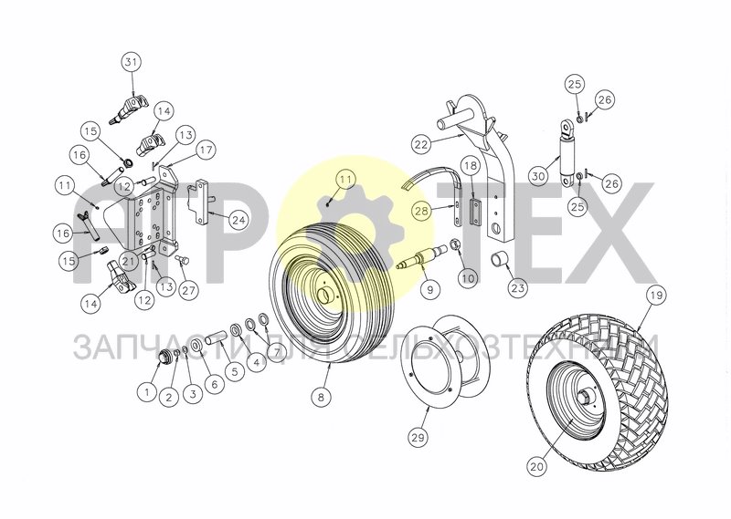 DEPTH WHEEL 200 X 14.5 (№20 на схеме)