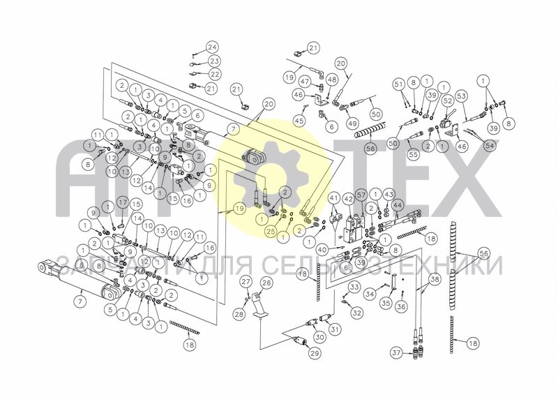 HYDRAULICS S-ARM EG/LB&ED/LD-HD-300 (FR 15.05.03) (№48 на схеме)