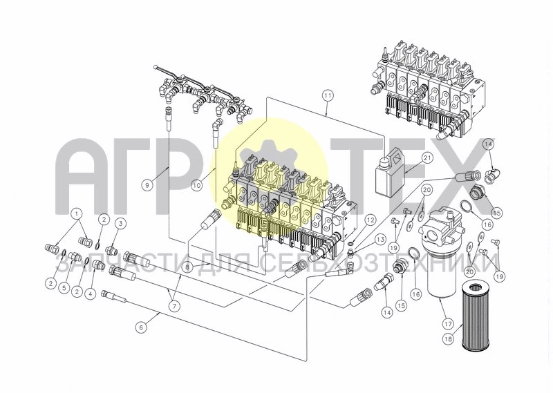 Чертеж HYDRAULICS MAIN