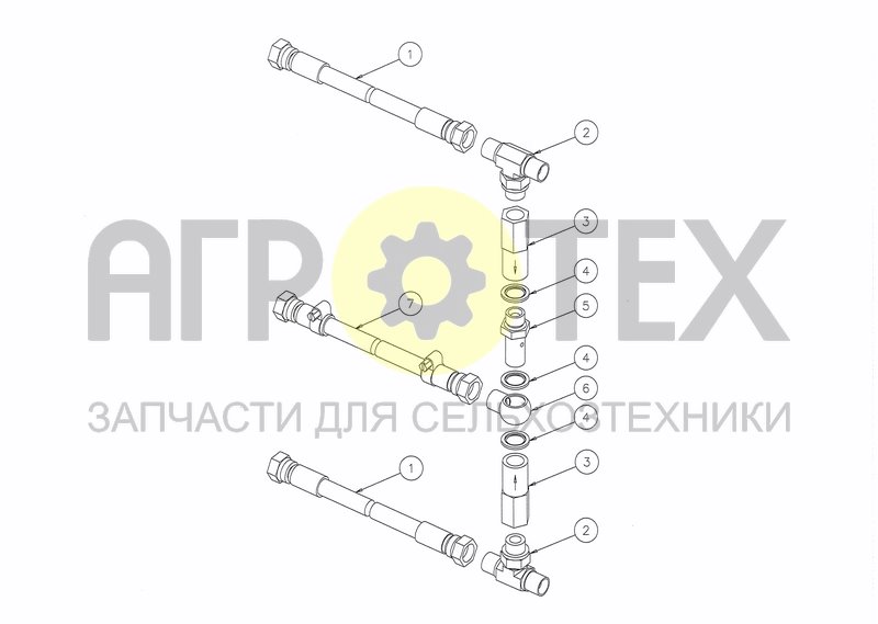 Чертеж RELIEF VALVE KIT