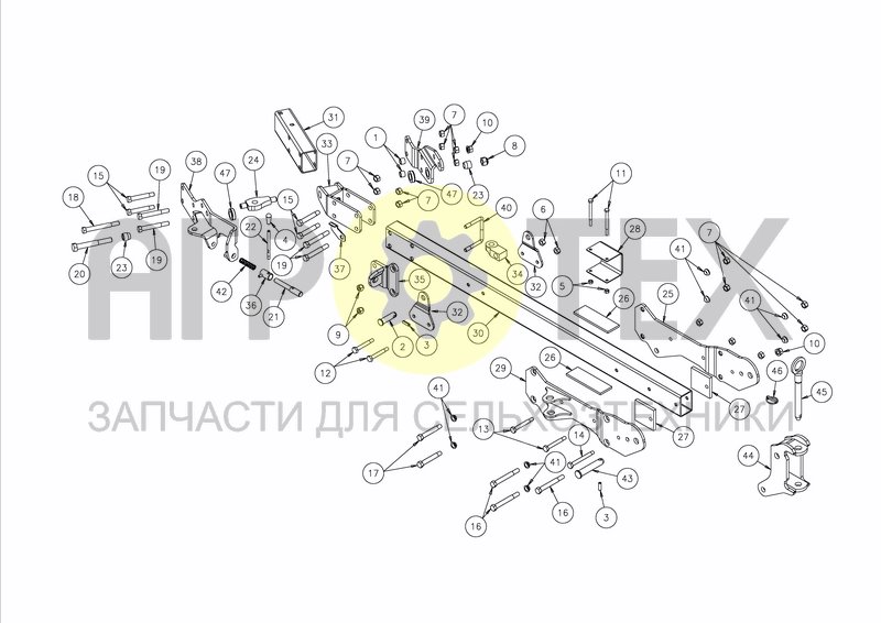 ARM HINGED ECOMAT (№10 на схеме)