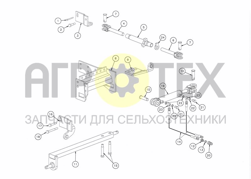 SPECIAL PARTS AND HYDRAULICS (№17 на схеме)