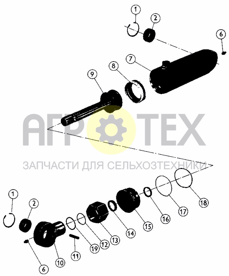 CYL. D80X130 (TURN-OVER HS-80&110) (BEF. 01.04.98) (№6 на схеме)