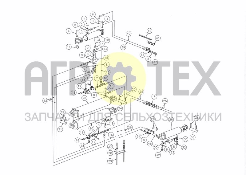 HYDRAULICS TURN-OVER (№13 на схеме)