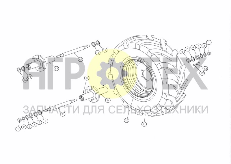 WHEEL (№13 на схеме)