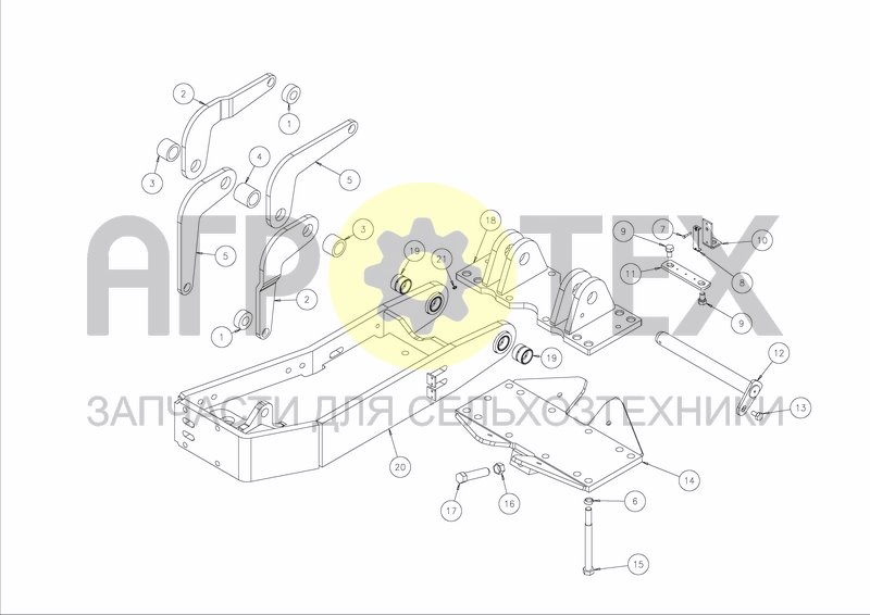 TURN-OVER DEVICE FOR PX/RX, CAT. 4 (№21 на схеме)