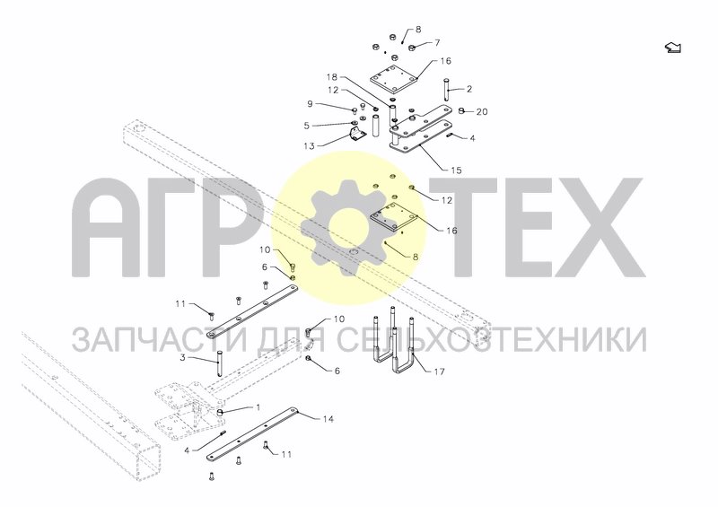 FRONT PARTS (№10 на схеме)