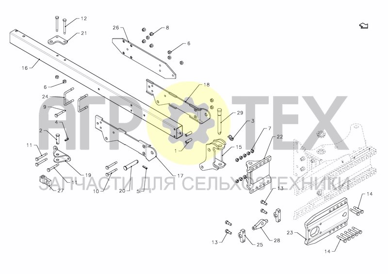 Чертеж S-ARM HS-200