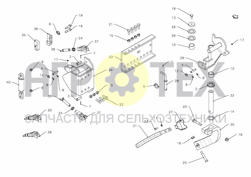 DEPTH/TRANSPORT WHEEL 87 (№3 на схеме)