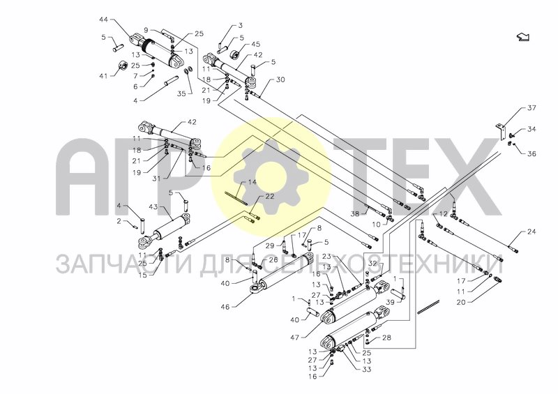 Чертеж HYDRAULIC