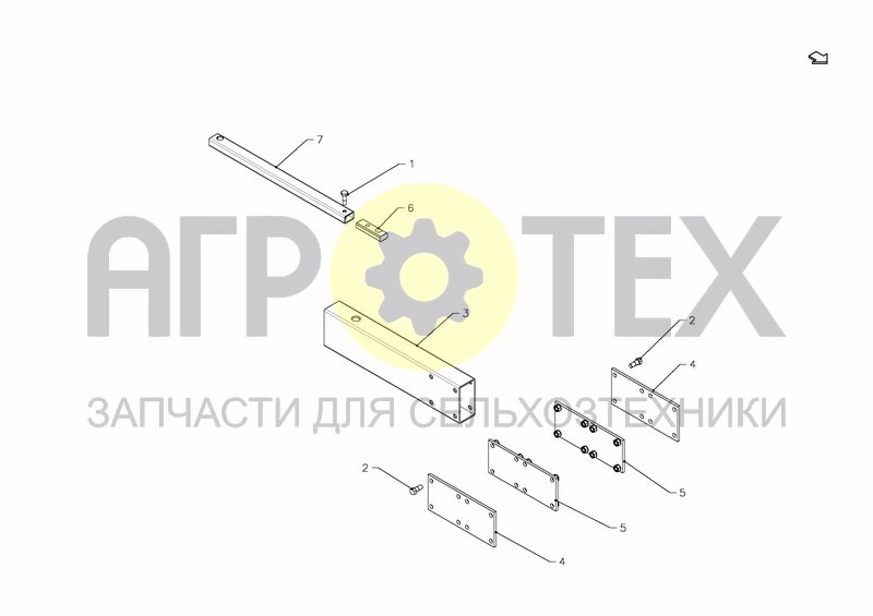 FRAME PARTS ADDITIONAL BODIES (№2 на схеме)