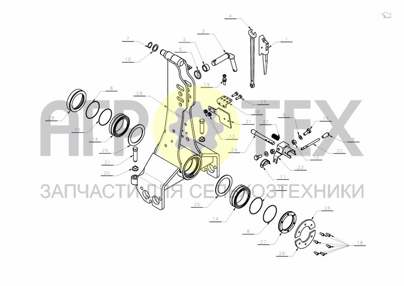 HEADSTOCK 150 SERIES (№20 на схеме)