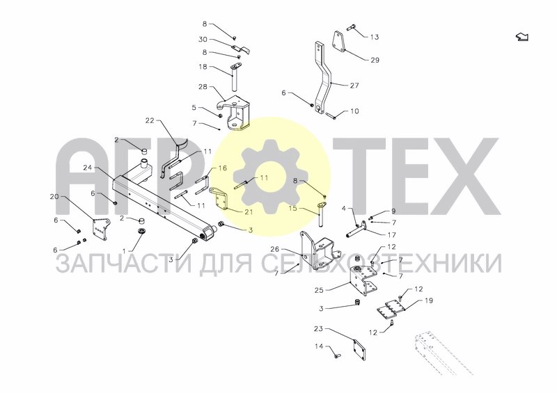 REAR PARTS (№8 на схеме)