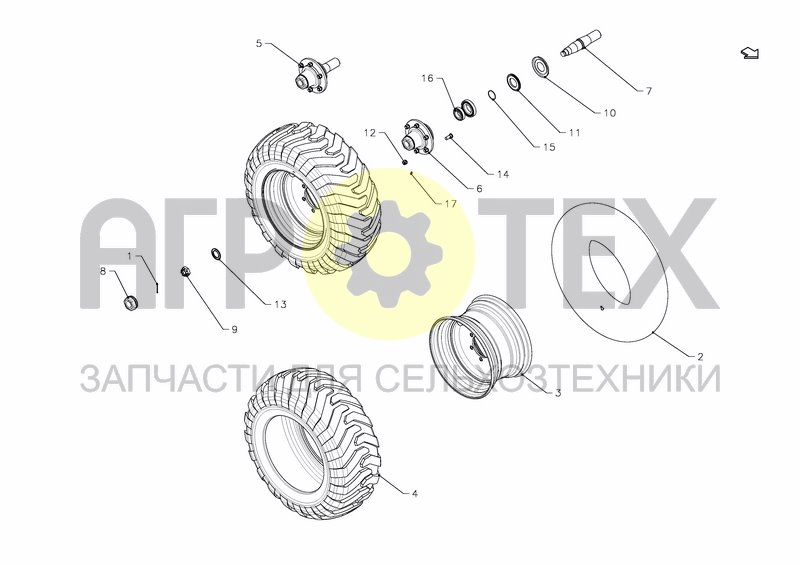 WHEEL (№17 на схеме)