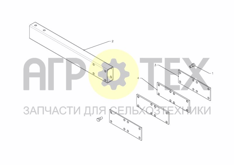 FRAME PARTS ADDITIONAL BODIES (№1 на схеме)