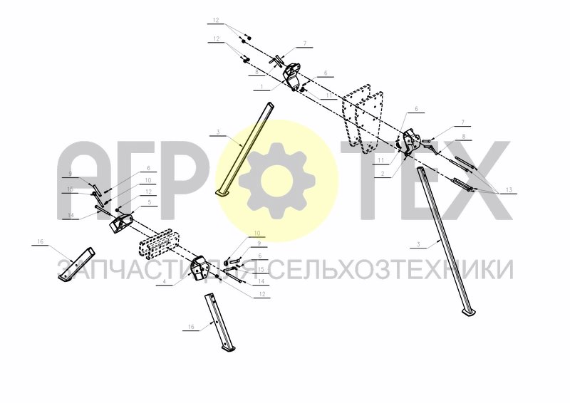 STAND FOR BUTTERFLY PARKING (№12 на схеме)