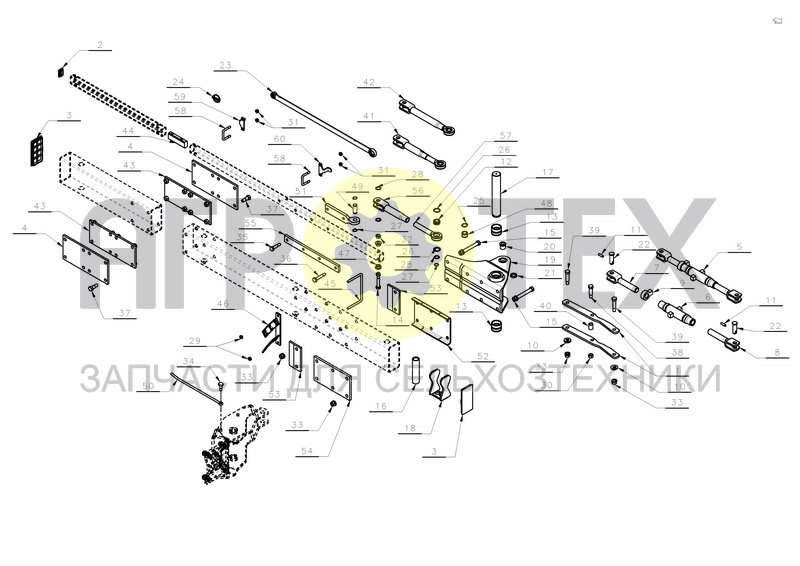 FRAME PARTS EG-200 (№33 на схеме)