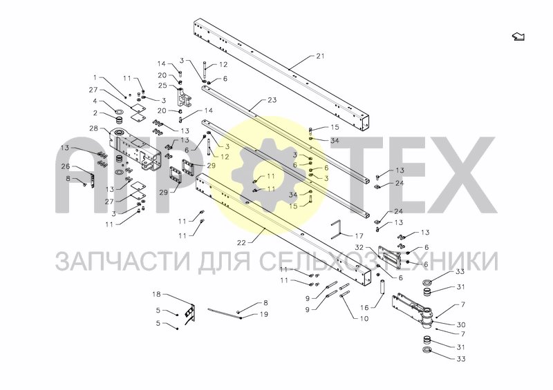 MAIN FRAME (№13 на схеме)